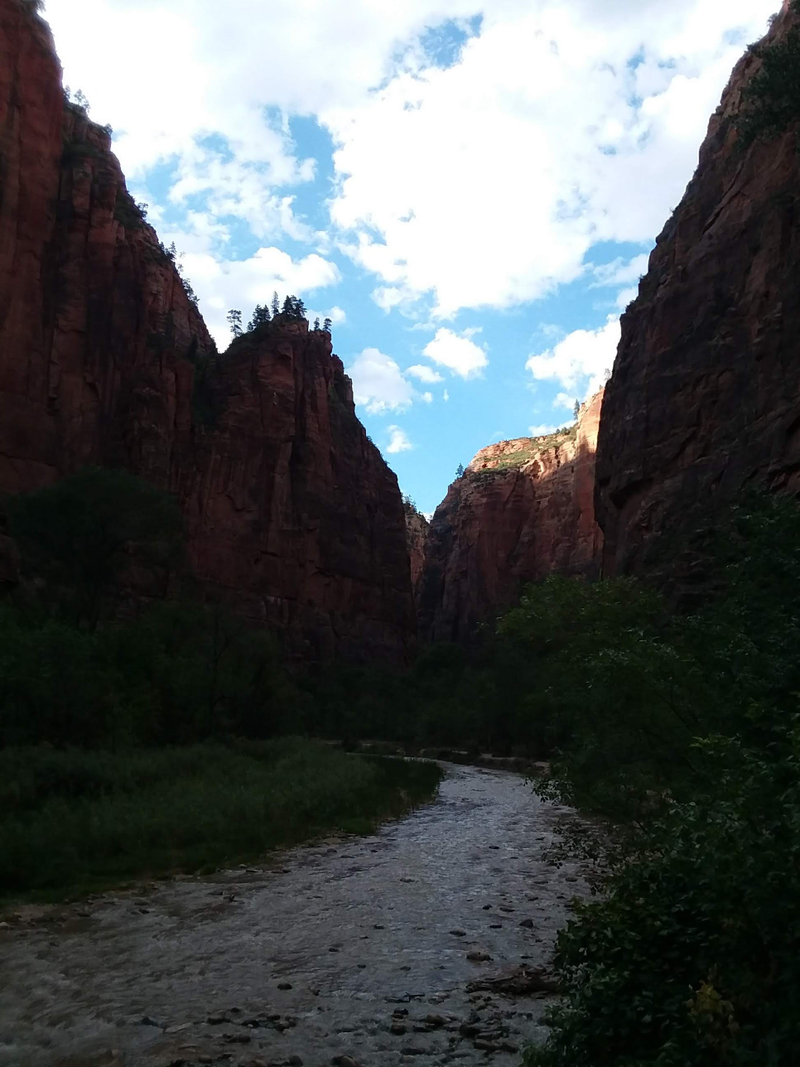 Illustration for article titled Zion National Park is what America is about.